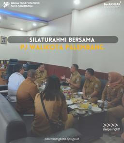 Silaturahmi bersama PJ Walikota Palembang