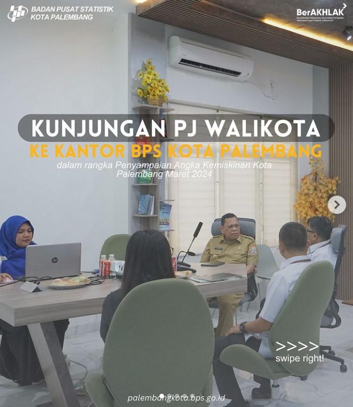 Kunjungan PJ Walikota Palembang