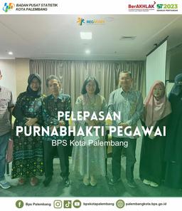 Pelepasan Purna Bhakti BPS Kota Palembang