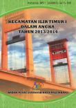 Ilir Timur I Subdistrict In Figures 2013/2014