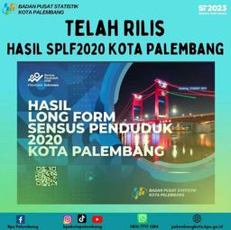 Rilis Booklet Hasil Long Form Sensus Penduduk 2020 Kota Palembang