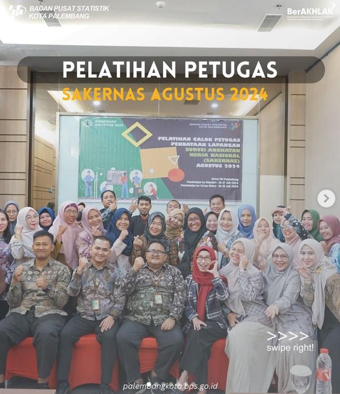 Pelatihan Petugas Sakernas Agustus 2024